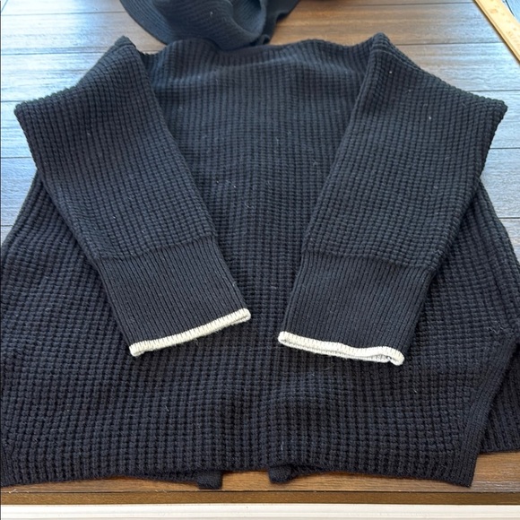 Madewell Merino Wool-Blend Scarf Sweater Jacket Size Small - Picture 13 of 13